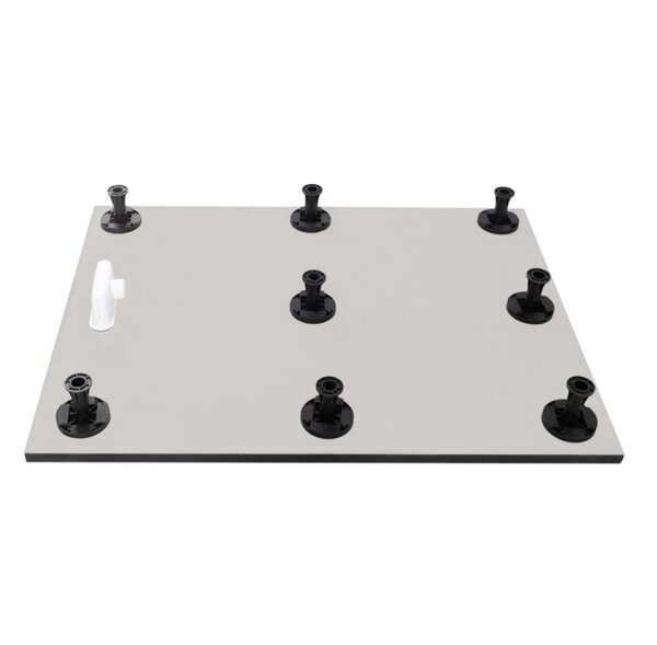 Душевой поддон Cezares TRAY-AS-AH-120/90-30-NERO из искусственного мрамора
