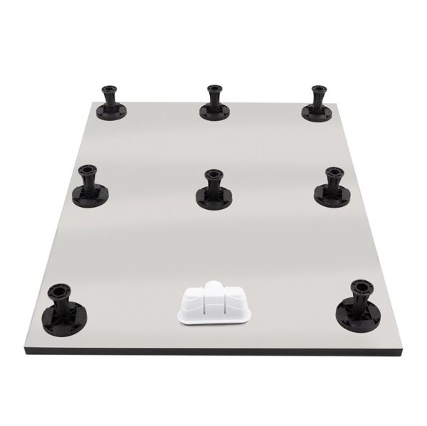 Душевой поддон Cezares TRAY-AS-AH-120/90-30-NERO из искусственного мрамора