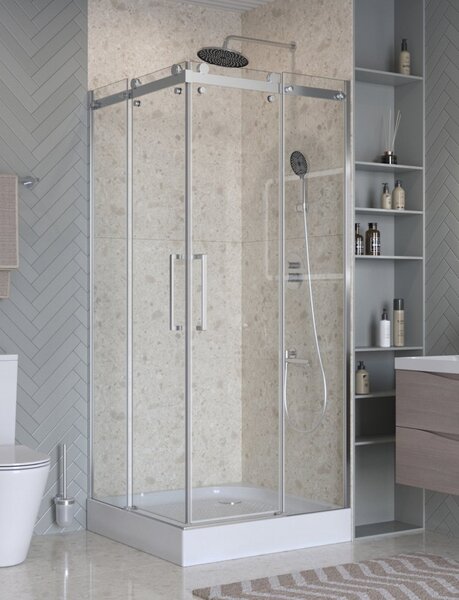 Душевой уголок Belbagno MARINO-2-A-2-90-C-CR