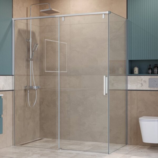 Душевой уголок Belbagno SOFT_CLOSE-1-AH-1-150/100-C-Cr, 150х100 см
