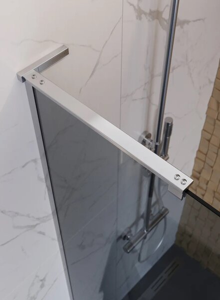Душевая перегородка Belbagno UNO-L-1-TB-90-GR-Cr