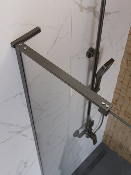 Душевая перегородка Belbagno UNO-L-1-TB-80-C-GM