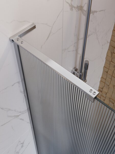 Душевая перегородка Belbagno UNO-L-1-TB-90-FL-Cr