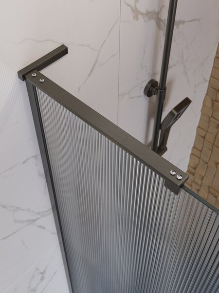 Душевая перегородка Belbagno UNO-L-1-TB-100-FL-GM