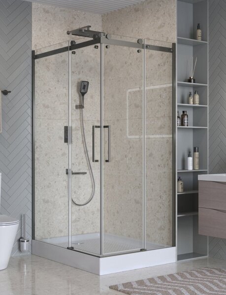 Душевой уголок Belbagno MARINO-2-AH-2-120/90-C-CR