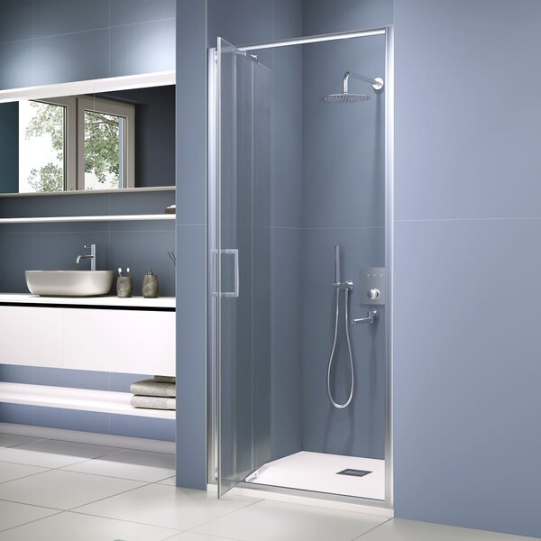 Душевая дверь RGW SV-05-2 100x200 см, стекло Ribbed (Ребристое), регулировка 980-1020 мм