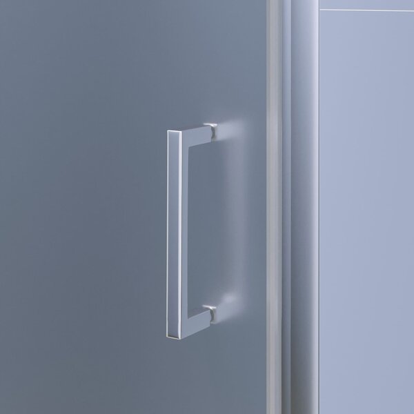 Душевая дверь RGW SV-05-2 100x200 см, стекло Рисунок - матовая полоса, регулировка 980-1020 мм
