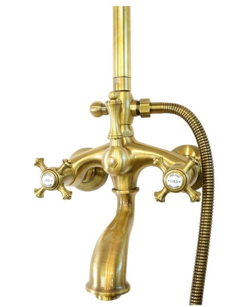 Душевая стойка Migliore Prestige 32788 бронзовая