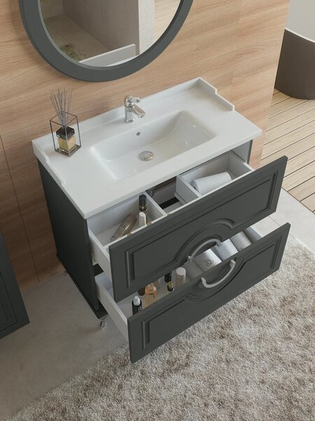 Тумба для раковины Caprigo Valletta 90, цвет SF019 арт. 35318