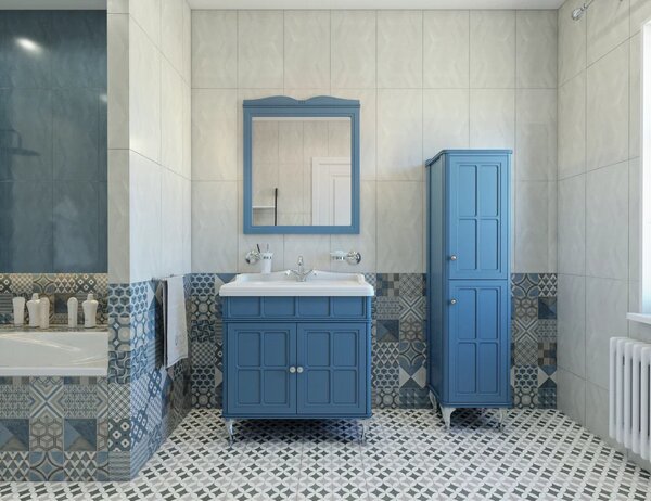 Тумба для раковина Caprigo Borgo 80 см 33412CH цвет B136