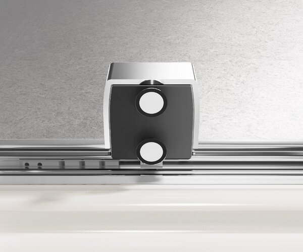 Душевая дверь Vincea Волк-Ин (Walk-In) VDS-4WSL120CL-R 120x200 см, профиль хром. Размер регулировки 1195-1210 мм