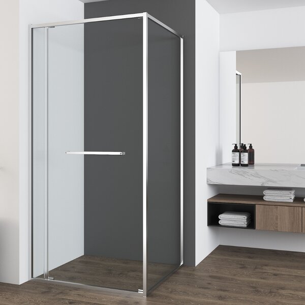 Душевой уголок Vincea Теси (Tesi) VSRW-7TS9012CL, 1200*900, хром, стекло прозрачное