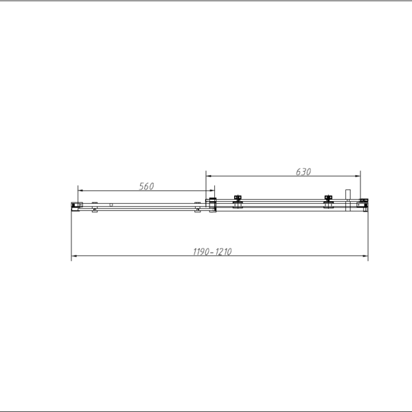 Душевой уголок Vincea Комо-Н (Como-N) VSR-4CN8012CGB, 1200*800, черный, стекло тонированное