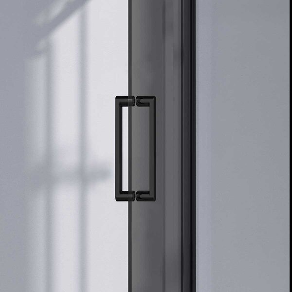 Душевой уголок Vincea Комо-Н (Como-N) VSR-4CN8013CGB, 1300*800, черный, стекло тонированное