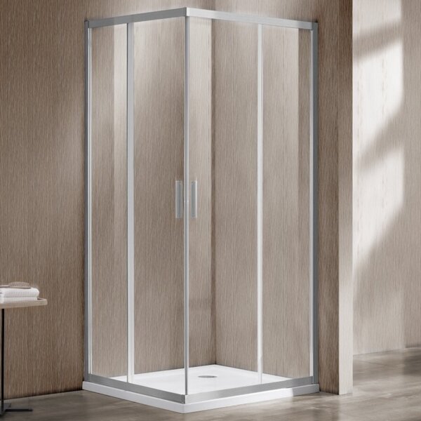 Душевой уголок Vincea Гарда (Garda) VSS-1G8012CLBN, 1200*800, брашированный никель, стекло прозрачное