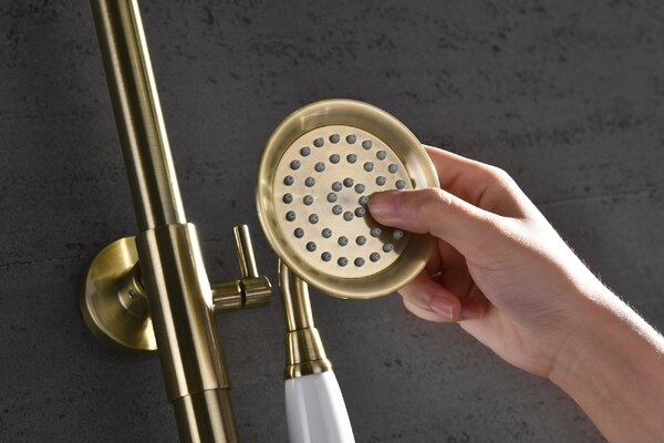 Душевая система Ganzer GZ77161-D цвет бронза