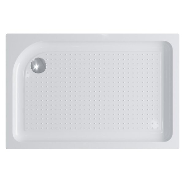 Душевой поддон Belbagno TRAY-BB-AH-100/80-15-W-L 100х80