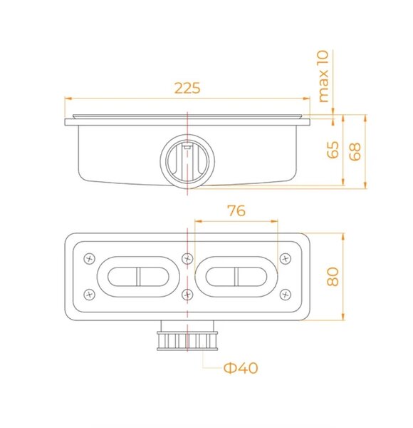 Сифон для поддона Starohome Nordic 48963580