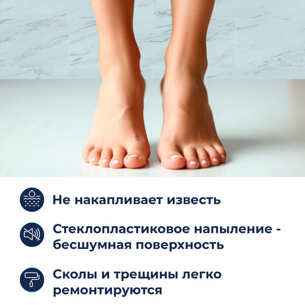 Акриловый поддон для душа с литым экраном RGW LUX/TN 90х90