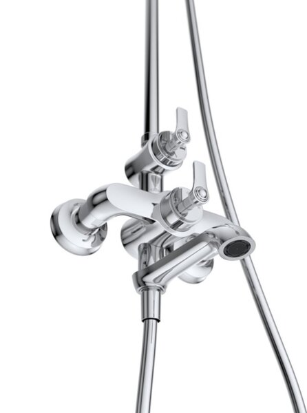 Душевая стойка со смесителем и изливом CEZARES LIBERTY-F-CVD-01