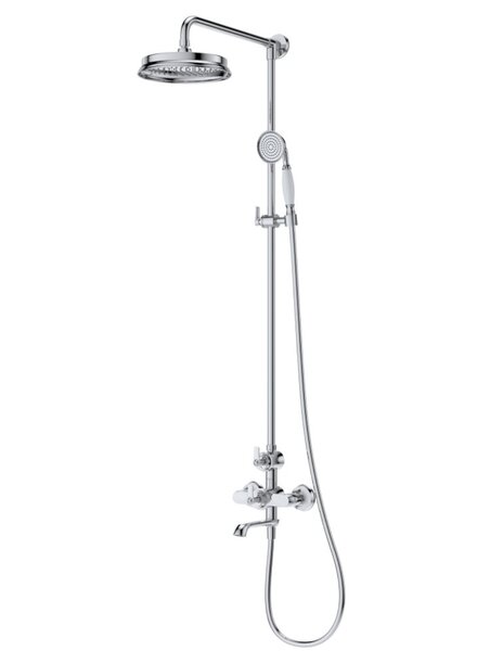 Душевая стойка со смесителем и изливом CEZARES LIBERTY-F-CVD-01