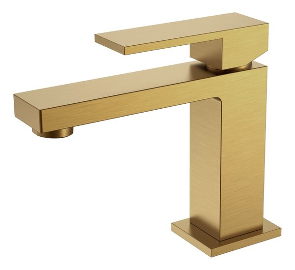 Смеситель для раковины Boheme Qubic Bronze 471-BR