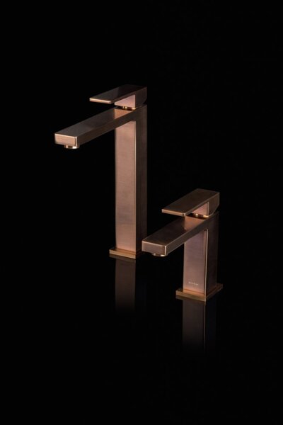 Cмеситель для раковины Qubic Copper Brushed 471-CB цвет медь