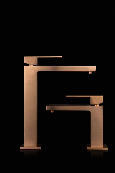 Cмеситель для раковины Qubic Copper Brushed 471-CB цвет медь