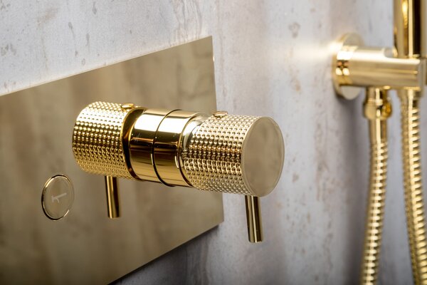 Душевая система Boheme Fusion 130-G Gold скрытого монтажа
