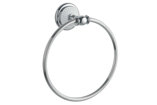 Полотенцедержатель кольцо Boheme Vogue Blanco 10135