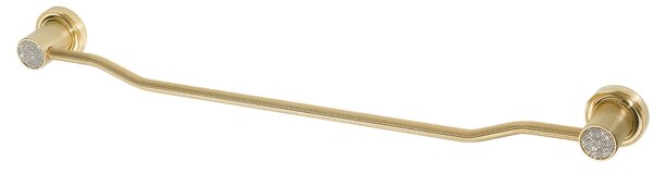 Держатель для полотенца Boheme Royal Cristal 10922-G золото