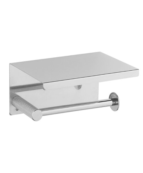 Держатель для туалетной бумаги с крышкой Boheme Uno Chrome 10971-CR