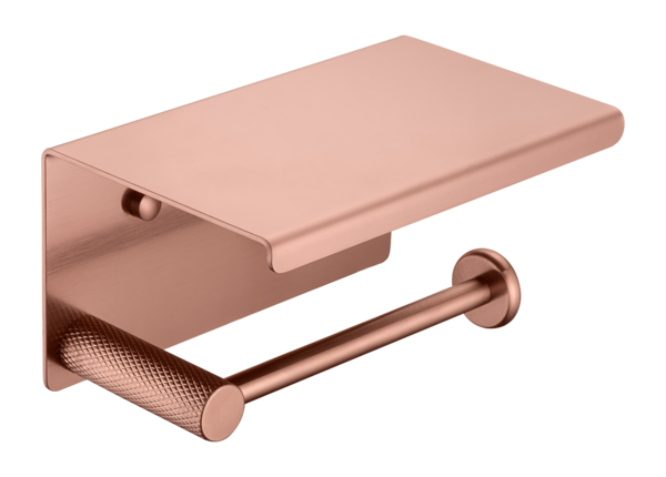 Держатель туалетной бумаги с крышкой UNO COPPER BRUSHED Boheme 10971-CB