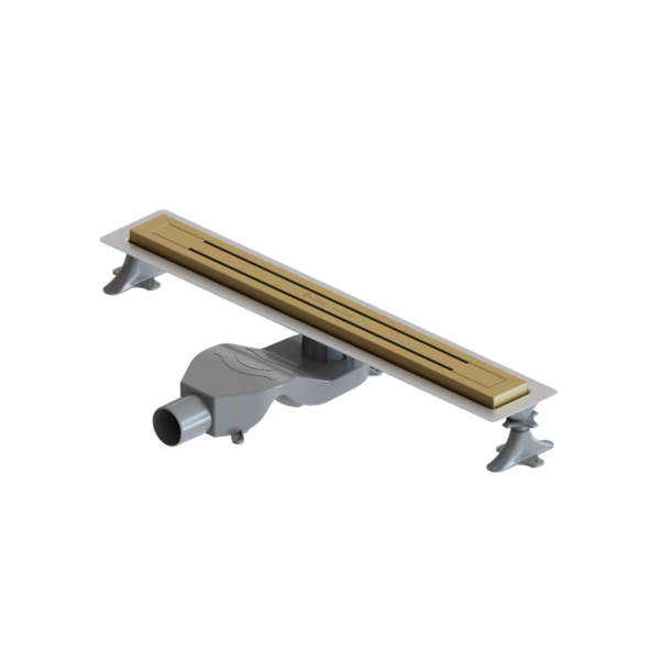 Душевой лоток Boheme Premium Trendy 983-60-MG матовое золото 60 см