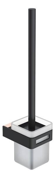Ершик Boheme Q 10954-G-B черный матовый с золотом