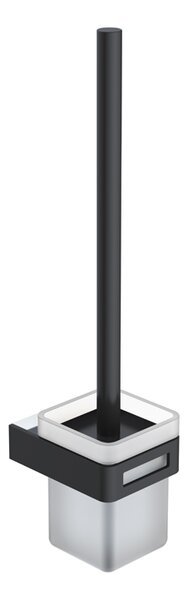 Ершик Boheme Q 10954-CR-B черный матовый с хромом