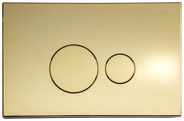 Кнопка для инсталляции Boheme 666, пластик GOLD 668-G