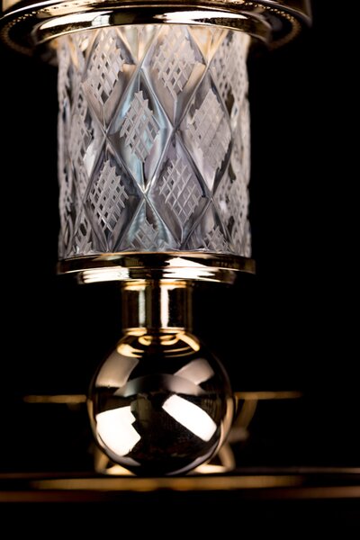 Крючок Boheme Murano Cristal 10906-CRST-G золото
