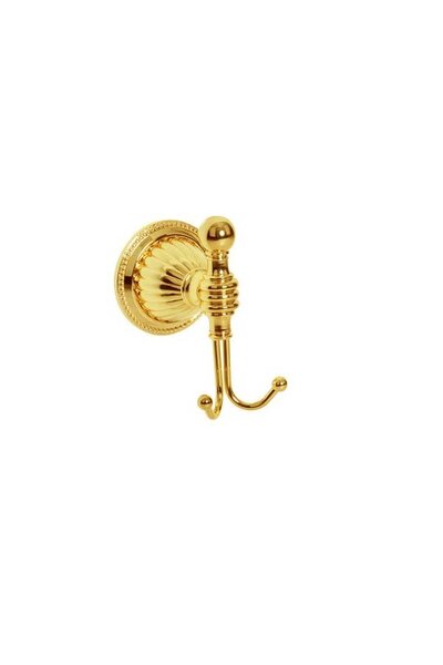 Крючок двойной настенный Boheme Hermitage Gold 10355