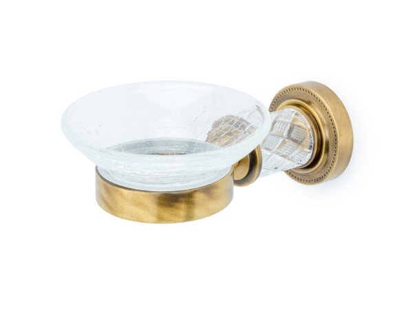 Мыльница Boheme Murano Cristal 10903-CRST-BR бронза