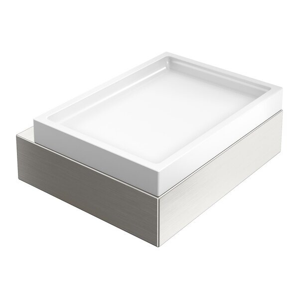 Мыльница настенная Qubic Nickel Brush Boheme 10723-NB