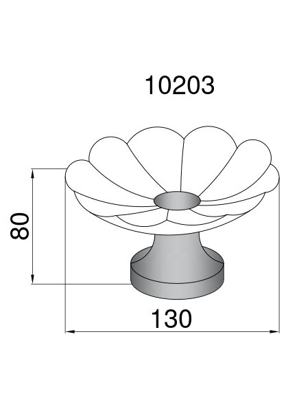 Мыльница настольная Boheme 10203