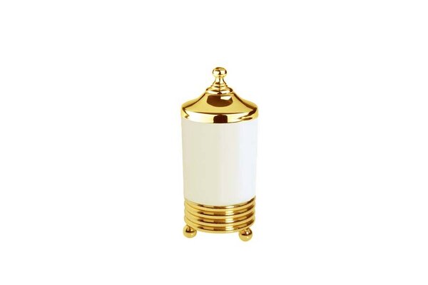 Настольная баночка с крышкой  Boheme Hermitage Gold 10364