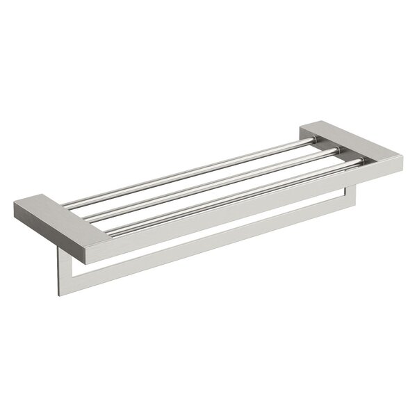 Полка для полотенец Qubic Nickel Brush Boheme 10737-NB
