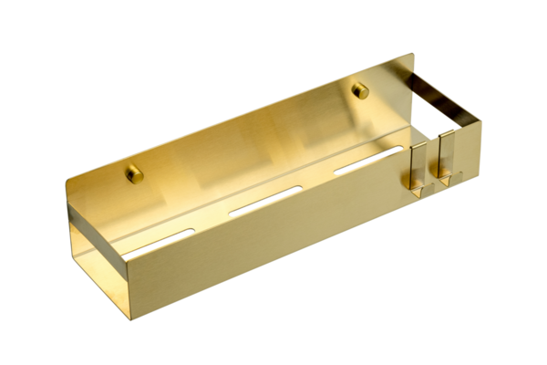 Полка подвесная + 2 крючка MATT GOLD Boheme 10965-MG