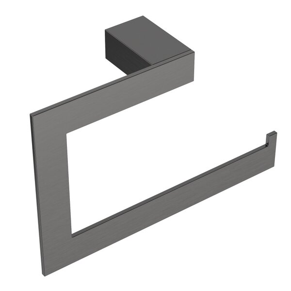 Полотенцедержатель кольцо Qubic Gun Metal Boheme 10725-GM