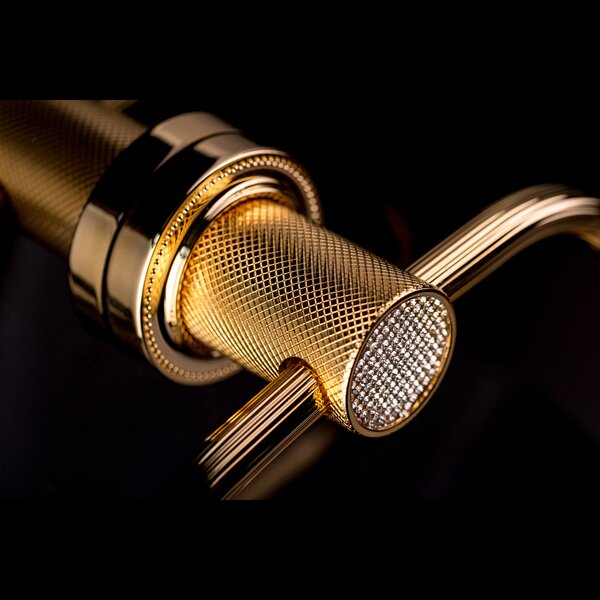 Полотенцедержатель кольцо Boheme Royal Cristal 10925-G золото