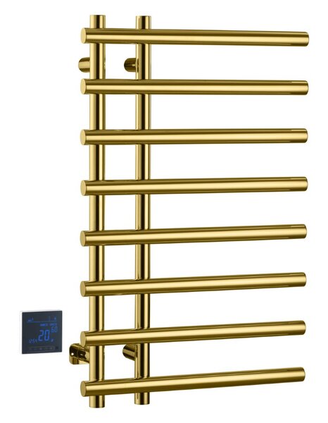 Полотенцесушитель электрический круглый сухой Boheme Uno GOLD 722-G