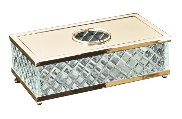 Салфетница ЗОЛОТО Crystal Luxury Options Boheme 10232
