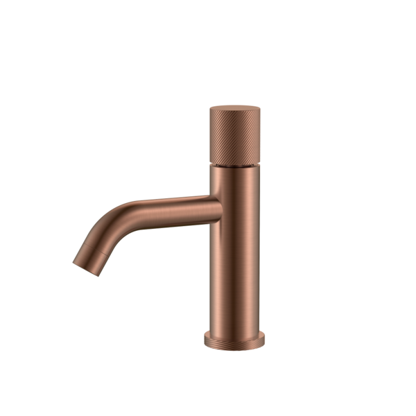 Смеситель Boheme STICK для раковины COPPER BRUSHED SPIRALE 121-CB.4 цвет медь